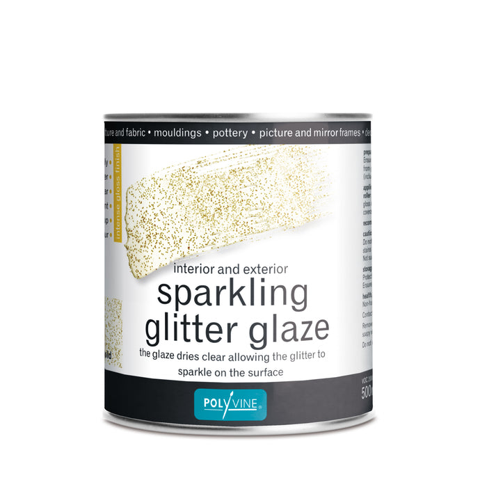 Polyvine Sparkling Glitter Glaze 500 ml